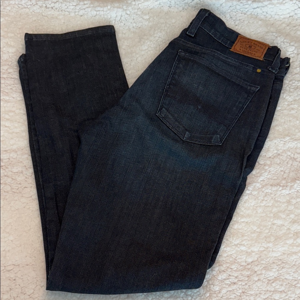 Lucky Brand Charlotte Rail Dark Blue Jeans - Like NEW - Size 8/29